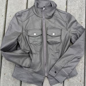 Grey jacket White House Black Market size 4P